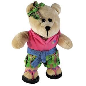 Starbucks 2007 Bearista Bear 62nd Edition 9" Plush Toy Stuffed Animal